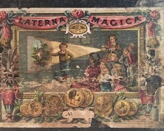 Box lid for Magic Lantern