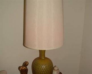 Mid Century Ceramic Table Lamps, 1 of 2