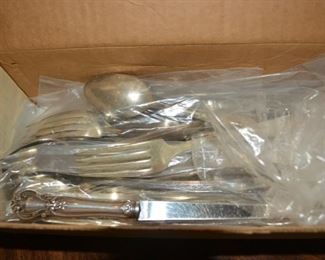 Silverplate and Some Sterling Flatware