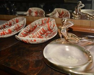 Vintage Ashtrays, Mid Century