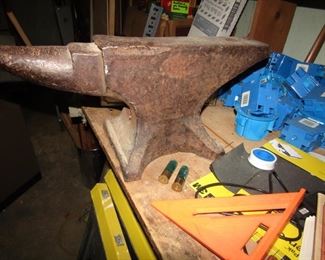 HUGE Antique Anvil for Blacksmith