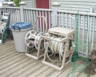 hose winders, water pump