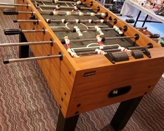 Harvard Foosball table.