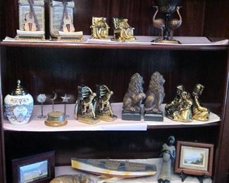 MORE BOOKENDS AND BRIC-O-BRAC