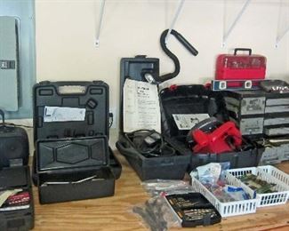 Some of power and hand tools and hardware