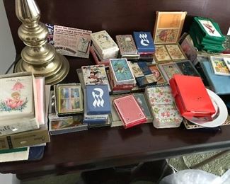 vintage games and cards