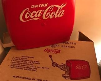 Plastic coke dispenser