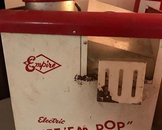 Old Timey Empire popcorn machine
