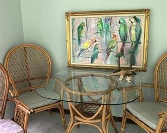 Patio Table w/4 chairs