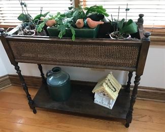 Cane plant stand