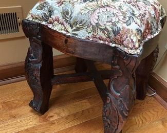 Great carved stool