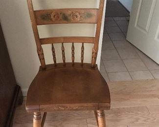 Antique Hitchcock chair