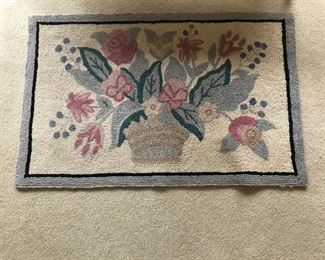 Hooked rug