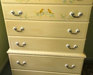 Ethan Allen painted dresser
