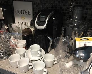 Keurig maker for large thermos! Bella juicer.