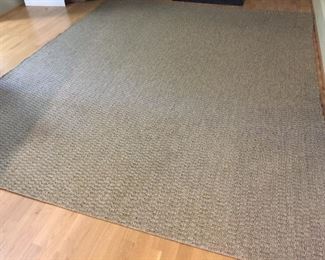 Nice jute rug...approx 8x10