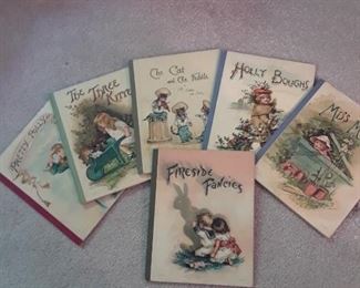 Children's books, early 1900s, printed in Germany