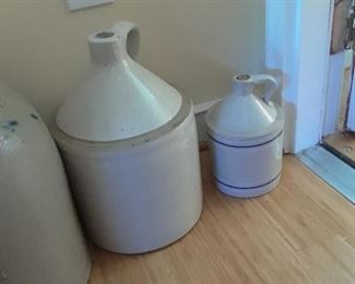 Two more stoneware jugs