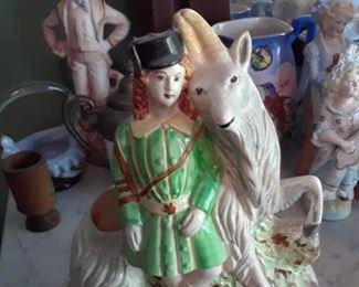 Staffordshire figurine. 