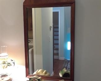 Mirror, mahogany