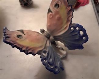 German porcelain butterfly