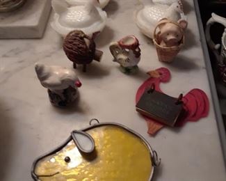 Assorted animal collectibles