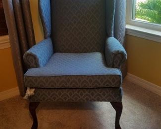 Upholstered armchair