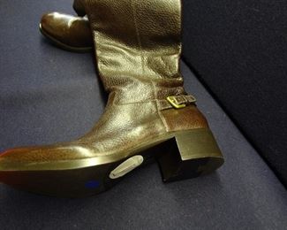 Pair Prada womens brown boots size 10 "New"