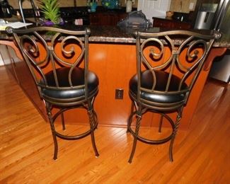 (3) Swivel bar stools