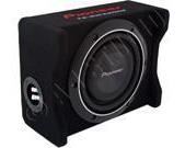 Pioneer - 8  Single-voice-coil 4-ohm Subwoofer - Black
