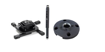 Chief Manufacturing Preconfigured Projector Ceiling Mount Kit Black