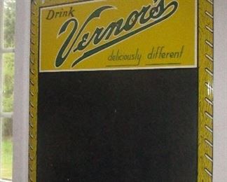 Vernor's blackboard