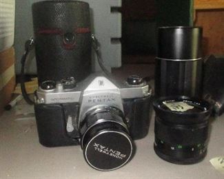Pentex camera and lens
