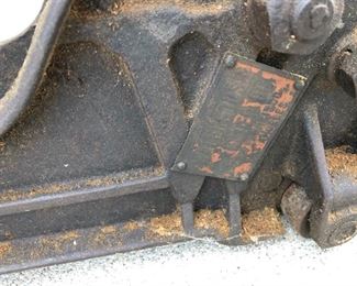 antique Waterhouse & Lester Co. floor Jack