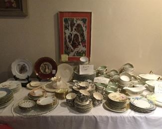 Hand Painted Plates... China: Lenox, Royal Doulton, Wedgewood