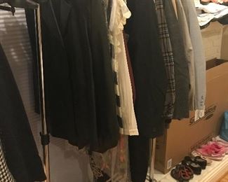 Men’s suits, kids shoes