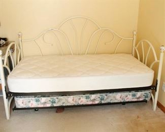 Day bed with trundle. Comes with both mattresses