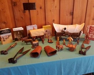 Covered Wagons, Sheep Shears, Western Books, and More
