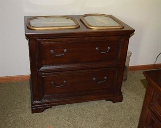 Side Table W/Drawers