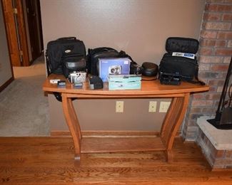 Sofa Table, Camera, Photography Supplies