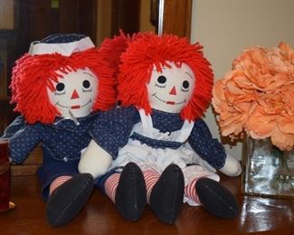 Raggedy Ann & Andy Dolls, Home Decor