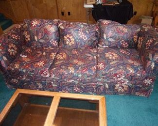 Benchmark sofa (has matching armchair and ottoman).