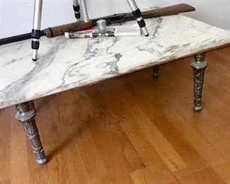 Marble coffee table