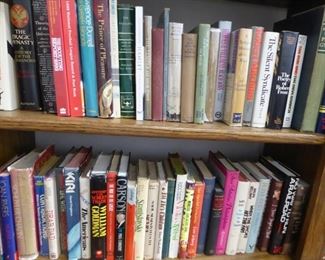 50% OFF all books on large bookcase