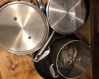 All Clad Pots and Pans