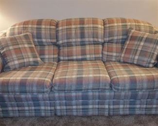 Super comfy couch, part of 3 pc set with matching chair and ottoman. $150.00 for set.
