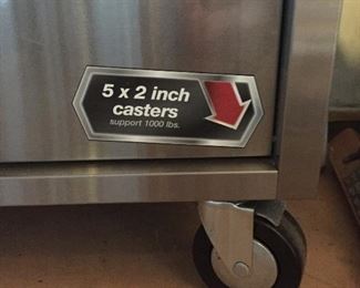 Yep!  This tool Cabinet will support 1,000 lbs!