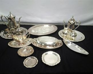Silver Plated Serving Pieces https://ctbids.com/#!/description/share/161891