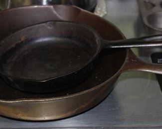 Cast iron skillets