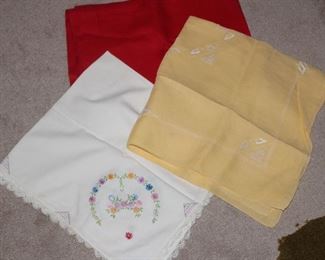 Vintage linens